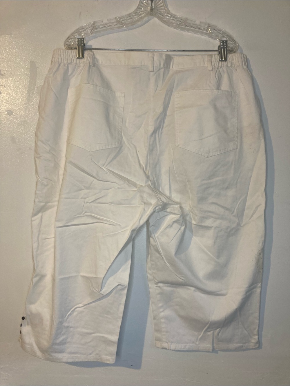 Ruby Rd. White Women's Pants with Branded Label - Picture 7 of 10